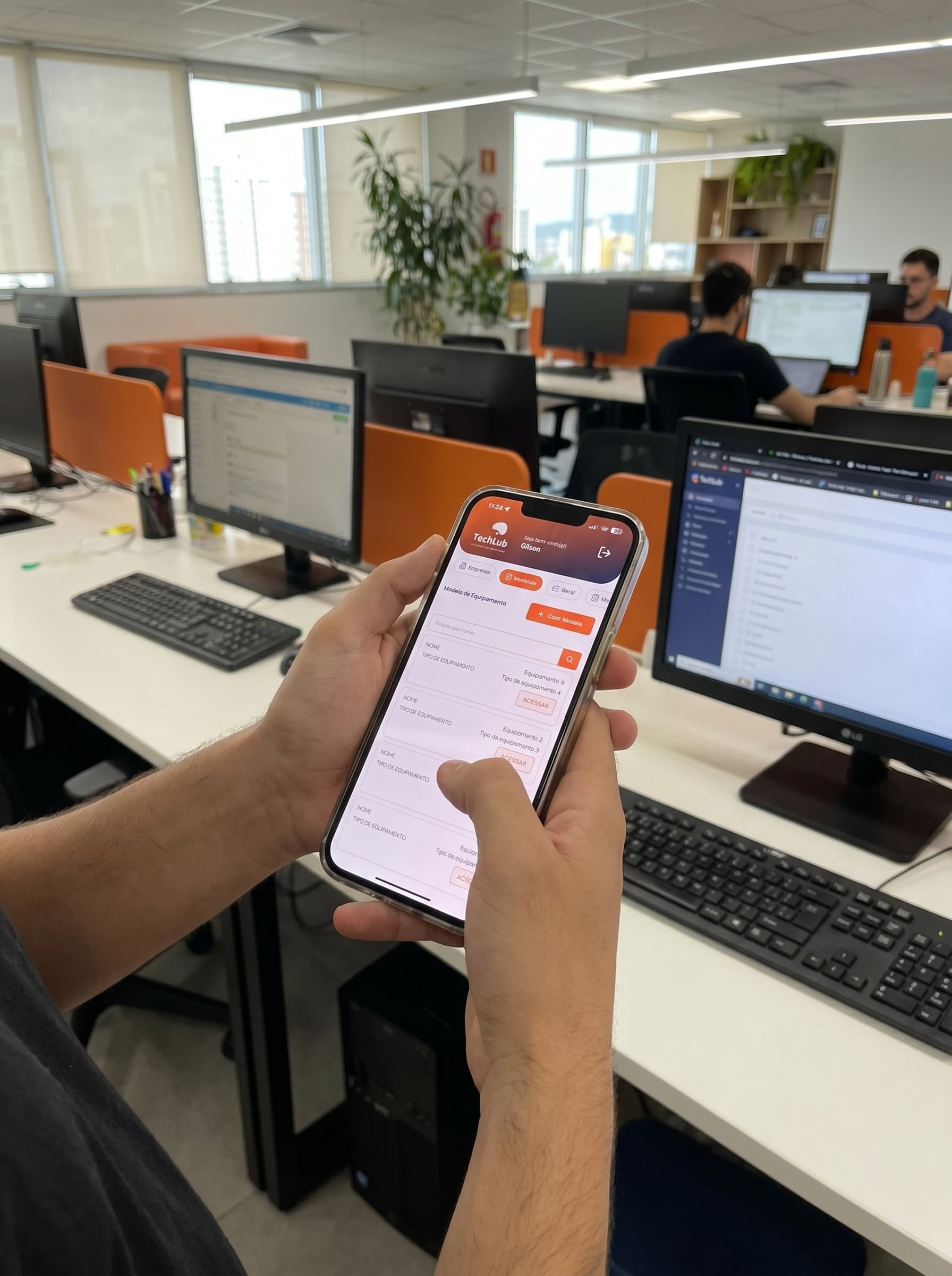 Primeiro laboratório próprio